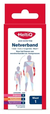 Produktbild von Heltiq Netverband 3 Cm X 1M (1 stuk)