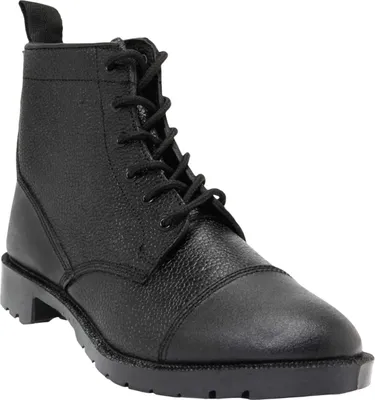Produktbild von Pánské kožené boty Grafters Cadet DF582 (44,5 EU) (Black)