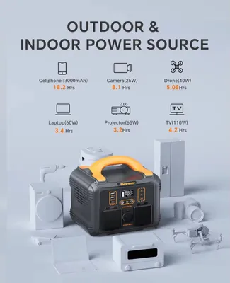 Obrázek produktu pro Powerbank – Přenosná baterie – Nouzové napájení – Solární generátor – Výkon 300 W