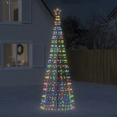 Zdjęcie produktu dla vidaXL Choinka LED z kolcami 570 LED wielokolorowa 300 cm