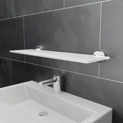 Produktbild von REIKA Ablage SAKU 50 cm chrom glänzend