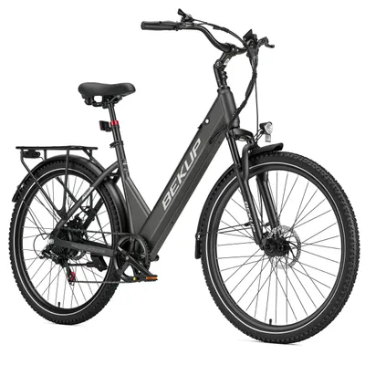 Produktbild von E-Bike Cityrad V28 28 Zoll E-Bike Cityrad für Damen und Herren, bis 75 km Reichweite 7 Gang Shimano Shimano Tourney TZ Schaltwerk, Kettenschaltung