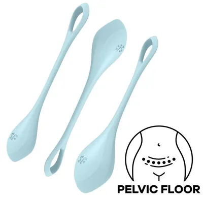 Immagine prodotto di SATISFYER - YONI POWER 2 Set di allenamento blu