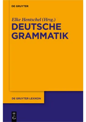 Produktbild von Deutsche Grammatik