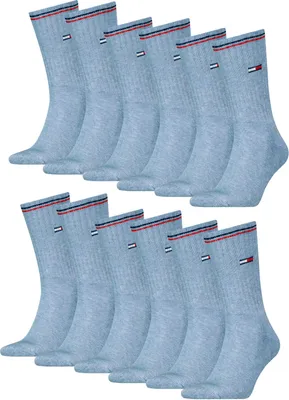Produktbild von 6 Paar Tommy Jeans Herren Iconic Tennissocken