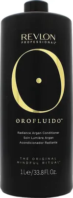 Zdjęcie produktu dla Revlon Orofluido Radiance Argan, Kobiety, Profesjonalna odżywka do włosów, Do wszystkich włosów, Wszystkie kolory, Rozczesywanie, Nawilżający, Naprawa, Świecący, Wygładzający, Zmiękczający, 1000 ml