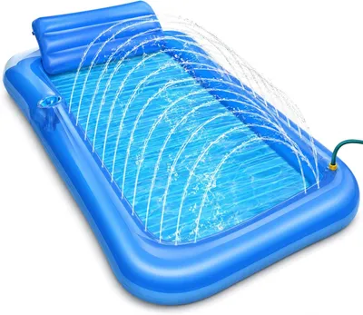 Imagen del producto de Cama flotante con función de pulverización, que incluye un difusor, para relajarse en el agua