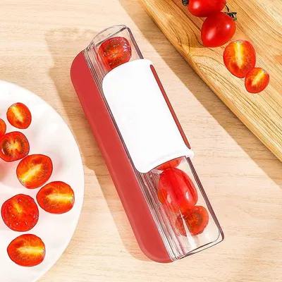 Produktbild von Schneider für Kirschtomaten und Weintrauben, Küchenhelfer zur Obst- und Gemüsedeckung