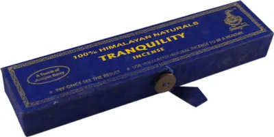 Produktbild von Himalayan Naturals Räucherstäbchen - Tranquility Incense, Blau, 19,5*4,5*2,8 cm, Räucherstäbchen aus Tibet, Nepal