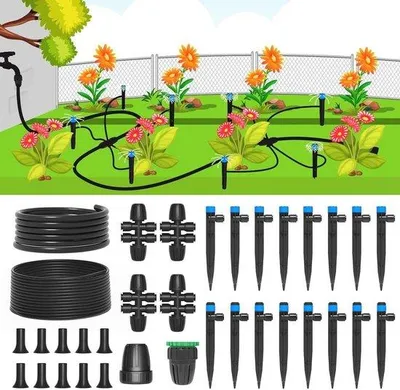 Immagine prodotto di Sistema di irrigazione automatico da 24 m per ortaggi
