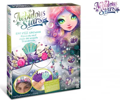 Produktbild von Tween Team 11113 - Nebulous Stars - Bastelset, Schmuck kreieren, Strandmode, Bay Reef Fashion