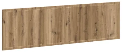 Produktbild von vidaXL Wandmontiertes Kopfteil EDE Artisan-Eiche Holzwerkstoff