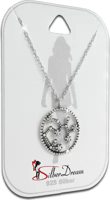 Produktbild von SilberDream Halskette 45cm 925er ECHT Silber Schmuck Sternbild Schütze SDK8512W