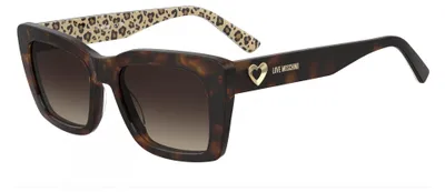 Produktbild von Moschino Love MOL106/S Havana 52/17/125 Damen Sonnenbrillen