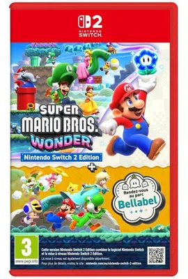 Produktbild von Super Mario Bros. Wonder + Bellabel Park – Nintendo Switch 2 Edition - Nintendo Switch 2-Spiel