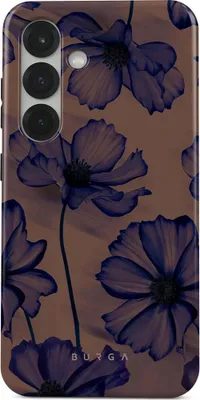 Produktbild von Handyhülle für Galaxy S25, Burga Velvet Night Tough, Braun und marineblau