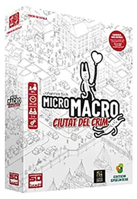 Produktbild von Sd Games Micro Macro. Ciutat Del Crim Brettspiel Durchsichtig  Kinder Durchsichtig One Size