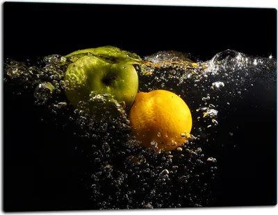 Image de Planche à découper en verre Plaque de recouvrement pour cuisinière Vitrocéramiquefeld Universal 52x40 cm Noir Fruit