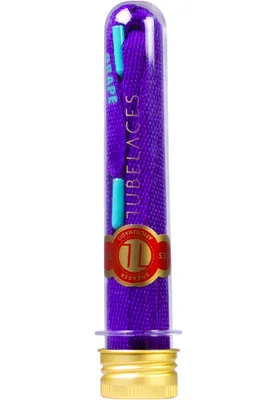 Produktbild von Tubelaces Schnürsenkel Hook UP Pack (5er) Grape-130 cm