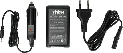 Produktbild von vhbw Ladegerät kompatibel mit Garmin E1GR, E2GR VIRB ELITE, Monterra, E1GR VIRB ELITE, E2GR Kamera - Ladeschale, Kfz-Adapter Ladeanzeige