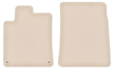 Produktbild von DURBAN Beige Velours-Fußmatten vorne für Peugeot 407 Coupé, Limousine, Kombi (2004-2011)