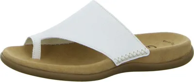 Produktbild von Gabor 03-700 Schuhe Damen Pantoletten Zehentrenner, Schuhgröße:39, Farbe:Weiß
