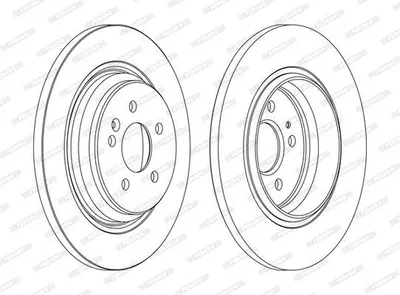 Image de Disque de frein FERODO DDF1099C
