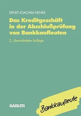 Produktbild von Das Kreditgeschäft in der Abschlußprüfung von Bankkaufleuten