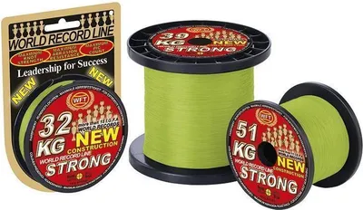 Produktbild von WFT 51KG Strong Schnur chartreuse 0,32mm 1000m