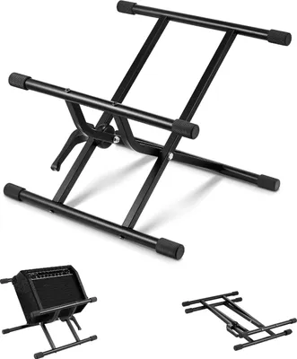 Produktbild von VEVOR Gitarrenverstärkerständer, 176 lb/79,83 kg Tragkraft, Gitarrenverstärkerständer oder Lautsprechergehäuse, vorinstallierte M6*40-Sechskantschrauben