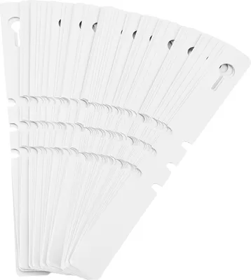 Image de 100pcs Plastic Nursery Garden Decor Stake Tags Plant Labels Lawn Ornament WhiteMeubles & Décoration, Fêtes & Evénements spéciaux, Décoration de fête & événement