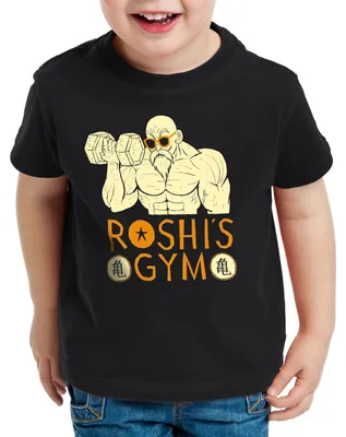 Produktbild von style3 Roshi Dragon Master Anime T-Shirt Kinder Turtle Z son-goku GT Vegeta Fan-Bekleidung