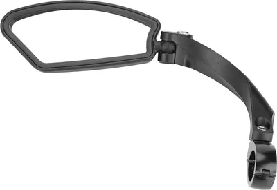 Obrázok produktu pre Zrkadlo na bicykel, ľavé, otočné o 360°, vhodné pre riadidlá s priemerom 21-26 mm, s reflektorom – bezpečné širokouhlé zrkadlo pre horské bicykle a cestné bicykle