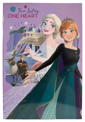 Produktbild von Disney Eiskönigin One Heart B/5 liniert Heft 40 Blatt