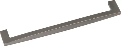 Produktbild von Griff Ellef LA 160 mm, Breite 172 mm, Zinkdruckguss Edelstahl Effekt dunkel