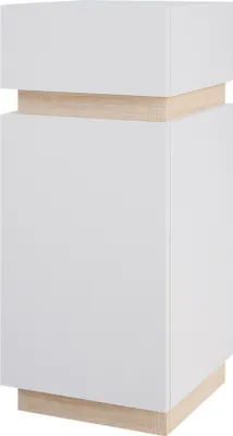 Produktbild von Midischrank Vicco Gloria Weiß 33 x 75.5 cm mit Tür und Schublade, Model 40878