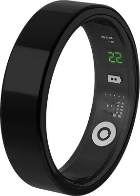 Produktbild von traxRING one – Smarter Gesundheitsring in Schwarz 19,1 mm (9)