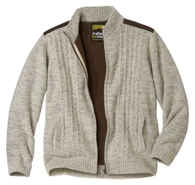 Immagine prodotto di Atlas For Men - Giacca con fodera in pile da uomo AF127 (L) (beige)