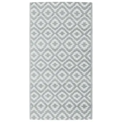 Produktbild von vidaXL Outdoor-Teppich ARAKIL Grau 80x150 cm PP