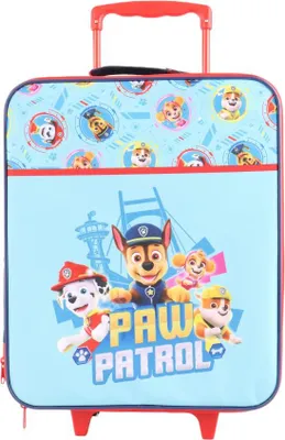 Obrázok produktu pre Taška Paw Patrol 42 CM pre deti do školy na kolieskach modro-červená