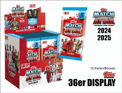 Produktbild von Topps Bundesliga Match Attax 2023-2024 - Bundle -Display mit 36