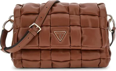 Produktbild von Guess Marion Flap Schultertasche Braun Braun One Size