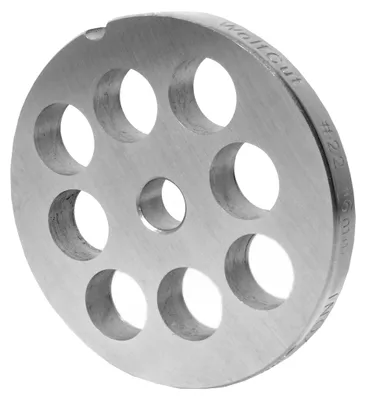 Produktbild von Fleischwolfscheibe, Lochscheibe aus Inox-Stahl Größe 22 in 16,0 mm Bohrung von WOLFCUT