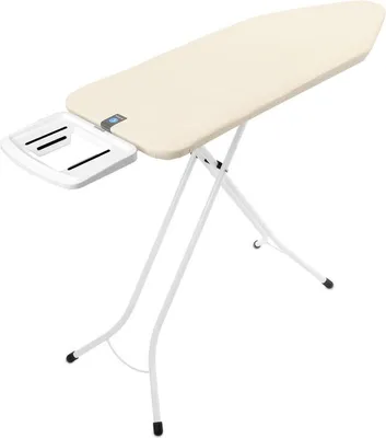 Obrázek produktu pro Brabantia 238840, Žehlicí prkno plné velikosti, Bavlna, Napařovací žehlička, Béžová, Černá, Bílá, Jednobarevný, Bez vzoru
