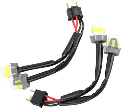Obrázek produktu pro Rozdělovač světlometů, samec, H4 9003 na 9005, 9006, samice, kabelový svazek pro přestavbu nákladních pickupů, LED konektor kabelu