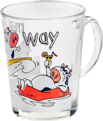 Produktbild von Glastasse Milk Way Nadia 260ml