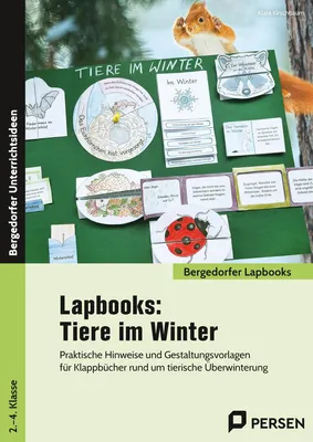 Produktbild von Lapbooks: Tiere im Winter - 1.-4. Klasse