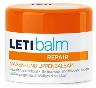 Immagine prodotto di LETI balsamo bambini - Balsamo nutriente per naso e labbra per la pelle molto secca o ruvida dei bambini, 10 ml crema
