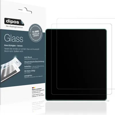 Produktbild von 2x Schutzfolie für Amazon Kindle Scrible 2024 matt - Anti-Shock 9H Folie dipos Glass Kunststoffglas