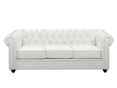 Produktbild von 3-Sitzer-Sofa aus  CHESTERFIELD- Weiß